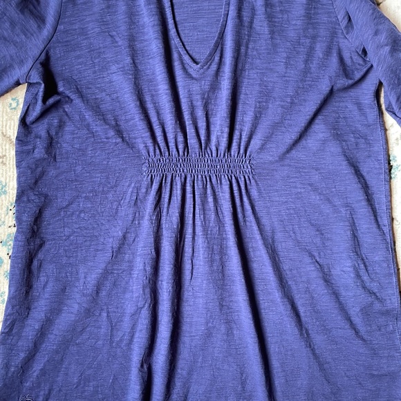 LILY PULITZER Navy Cotton Tunic - Picture 5 of 8